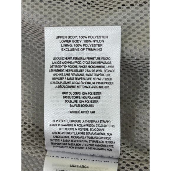 Columbia Womens Large Abbotsville Windbreaker Lightweight Hooded Jacket Gray - Picture 15 of 16